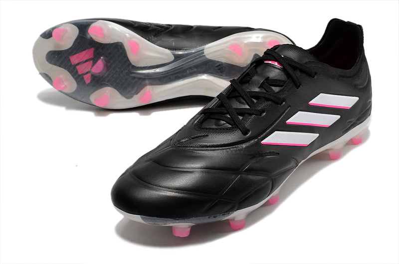 BOTA DE FUTBOL ADIDAS COPA PUREFIRM GROUND BOOTS BLACK AND WHITE ELITE FG