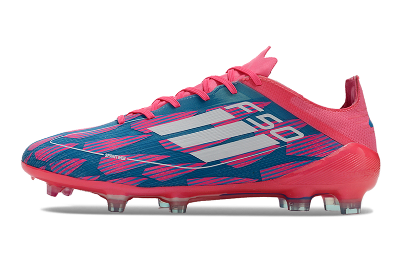 BOTA DE FUTBOL ADIDAS F50 ELITE FG - ROSA/AZUL