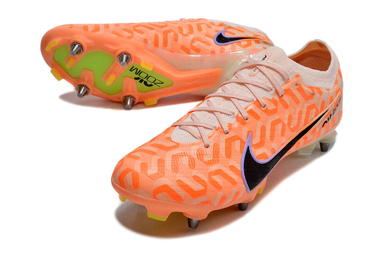 BOTA DE FUTBOL NIKE MERCURIAL AIR ZOOM SG ELITE - NARANJAS