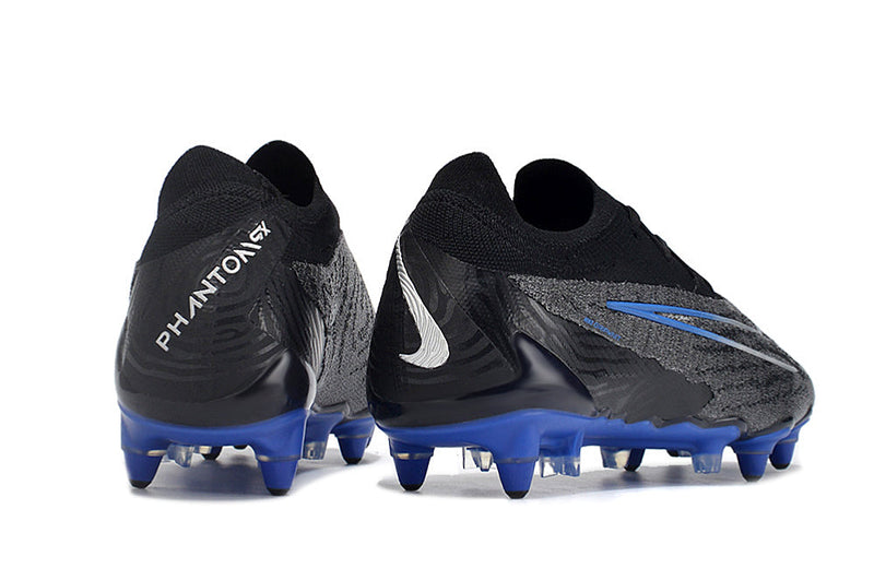 BOTA DE FUTBOL NIKE PHANTOM GX ELITE SG - NEGRO/AZUL