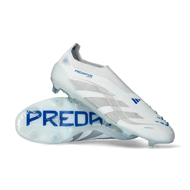 BOTA DE FUTBOL Adidas Predator Elite LL FG - Polar Pack - BLANCO/AZUL