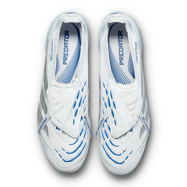 BOTA DE FUTBOL Adidas Predator Elite LL FG - Polar Pack - BLANCO/AZUL