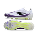 BOTA DE FUTBOL ADIDAS F50 ELITE FG - BLANCO/PÚRPURA