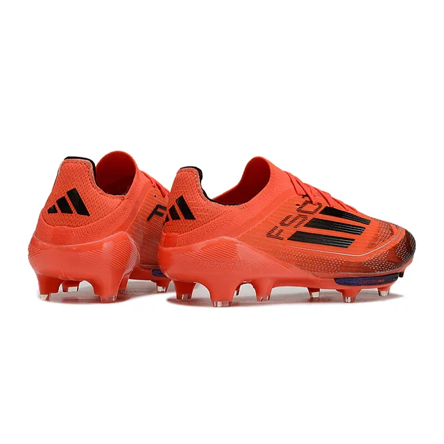 BOTA DE FUTBOL ADIDAS F50+ FG ELITE - NARANJA/NEGRO