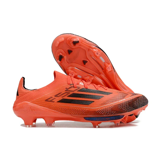 BOTA DE FUTBOL ADIDAS F50+ FG ELITE - NARANJA/NEGRO