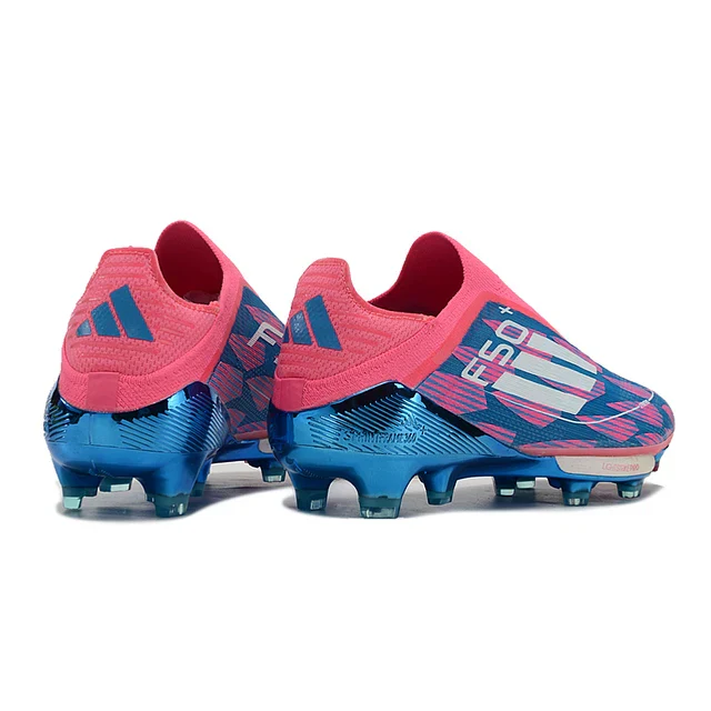 BOTA DE FUTBOL ADIDAS F50 ELITE FG - AZUL/ROSA