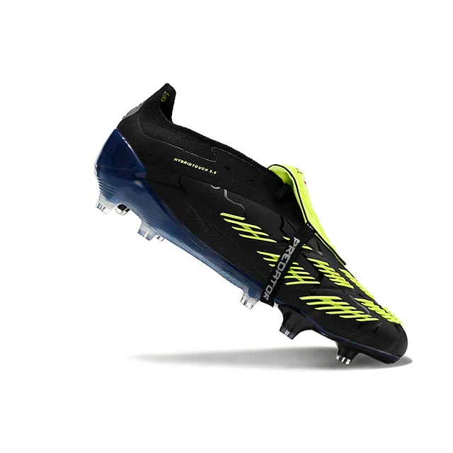 BOTA DE FUTBOL ADIDAS PREDATOR ACCURACY FG ELITE - NEGRO/DORADO