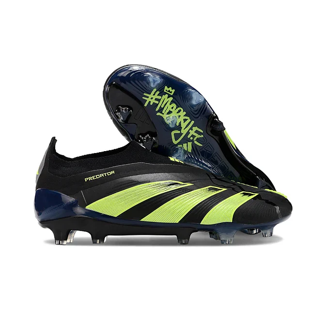 BOTA DE FUTBOL ADIDAS PREDATOR FG ELITE - NEGRO/DORADO