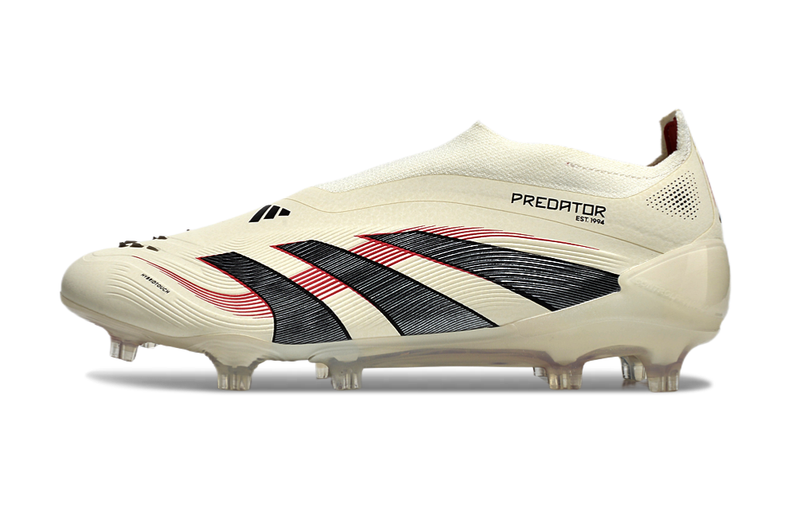 BOTA DE FUTBOL ADIDAS PREDATOR TONGUE FG ELITE - BEIGE